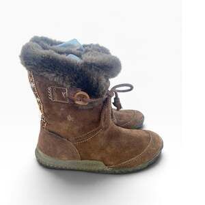 Cushe Fireside WP Women’s Size 5 Brown Suede Waterproof Faux Fur Winter Boots